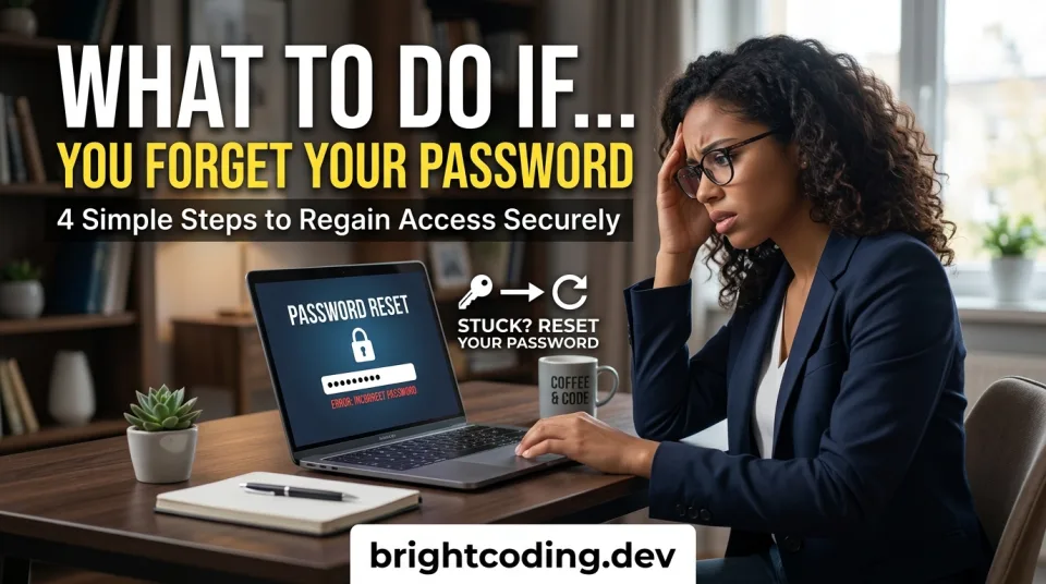 What to Do If You Forget Your Password
