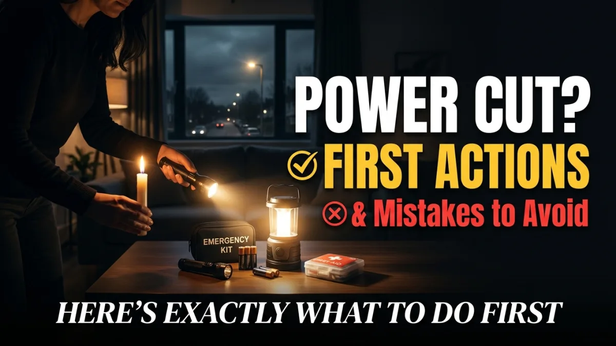 Power cut? Here's exactly what to do first (and the mistakes to avoid)