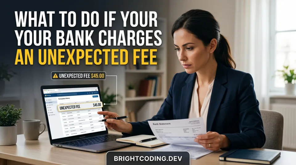 What to Do If Your Bank Charges an Unexpected Fee