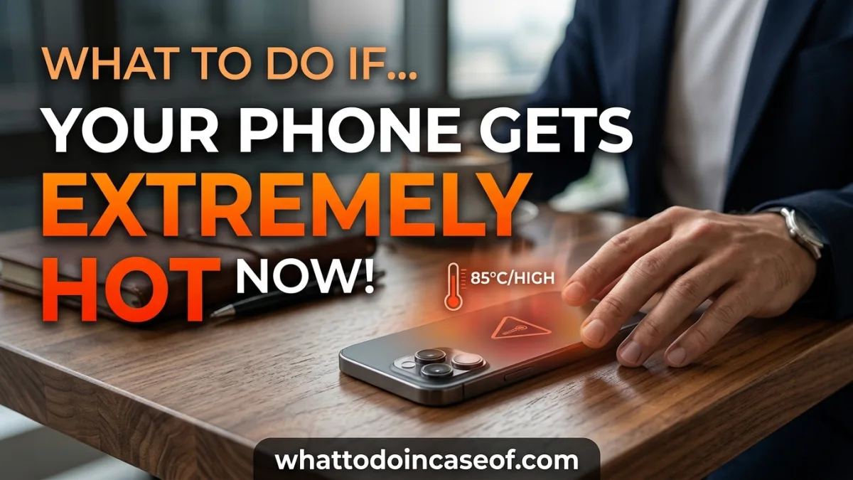 What to Do If Your Phone Gets Extremely Hot